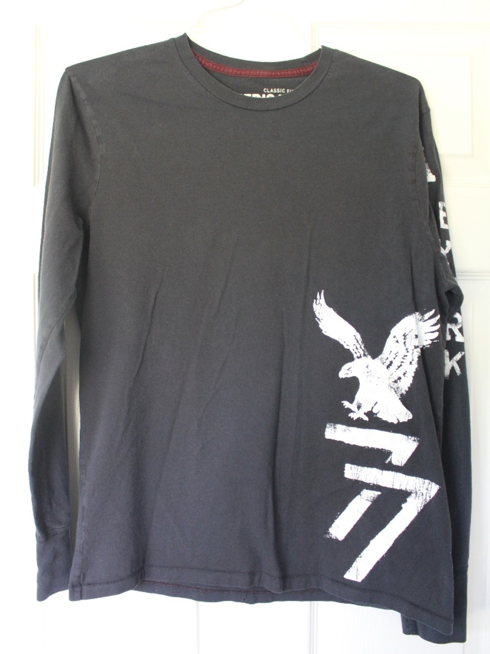 Vintage, American Eagle, Dark blue, Medium, Long sleeve T